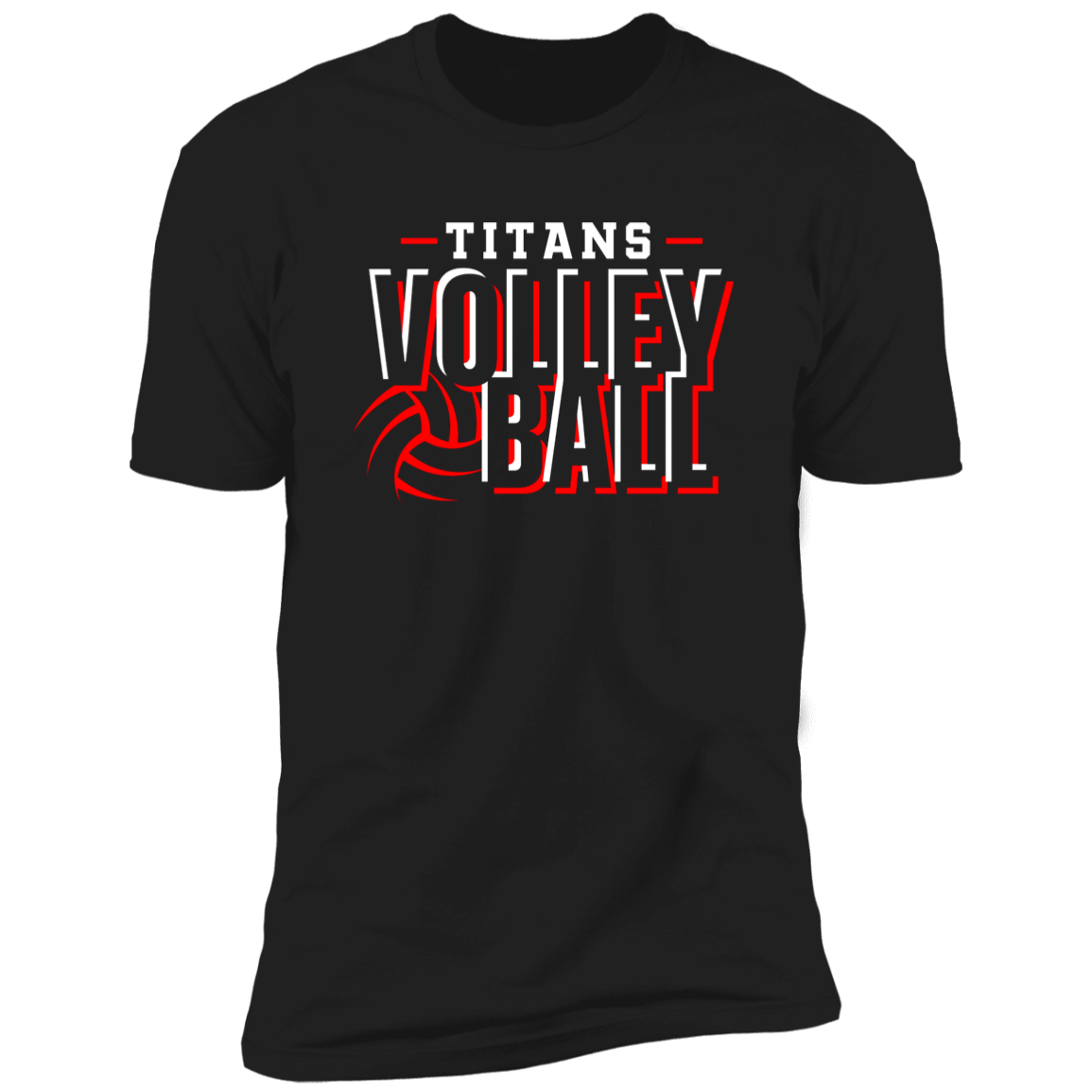 Titans Volleyball Unisex Premium Short Sleeve T-Shirt