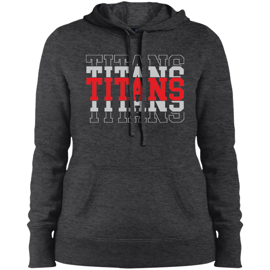 Titan Repeat Ladies' Pullover Hooded Sweatshirt