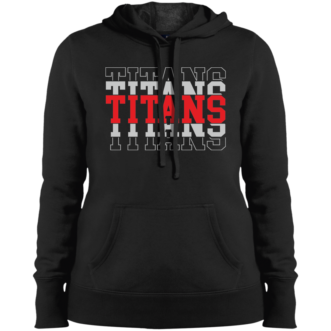 Titan Repeat Ladies' Pullover Hooded Sweatshirt