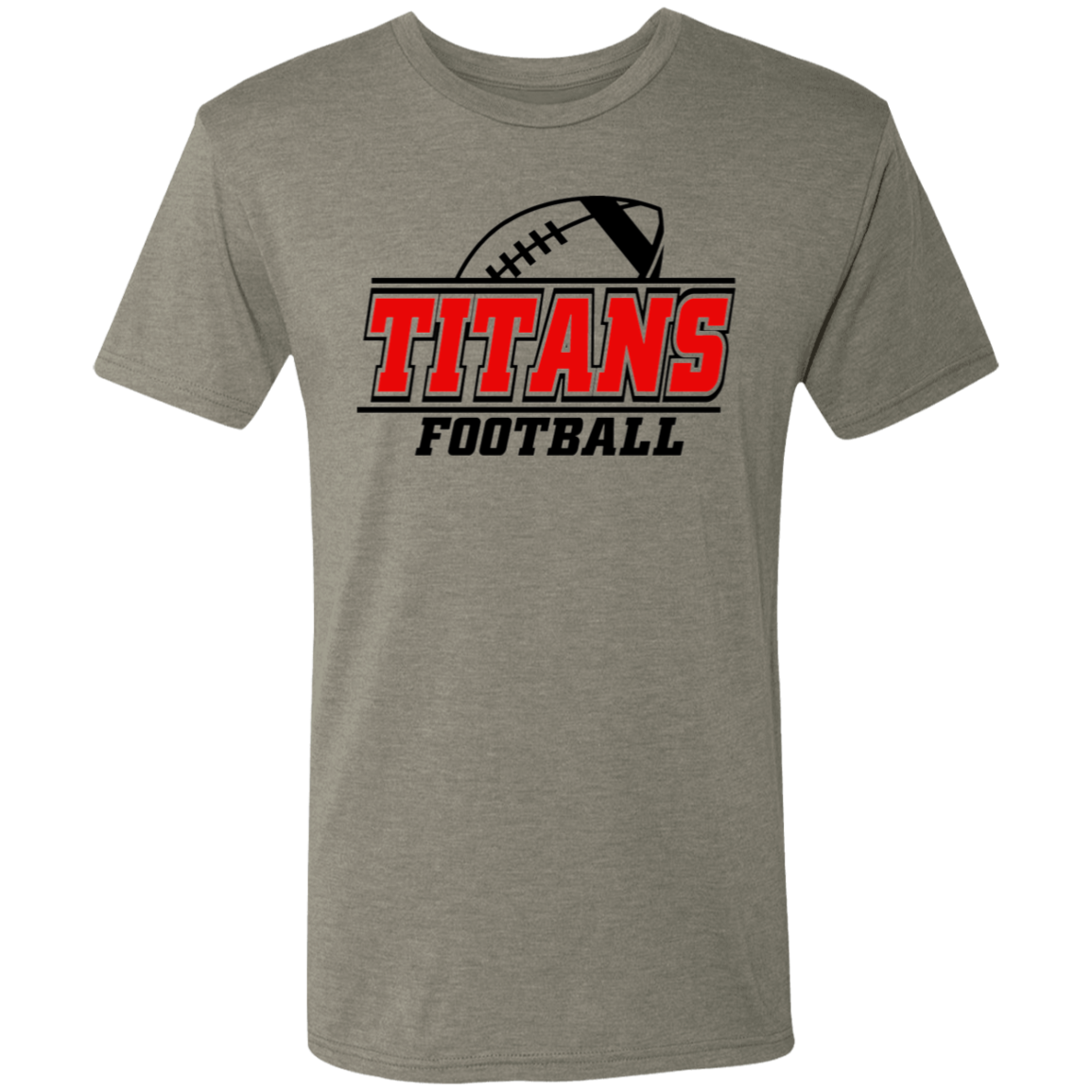 Titans Football Men's Triblend T-Shirt