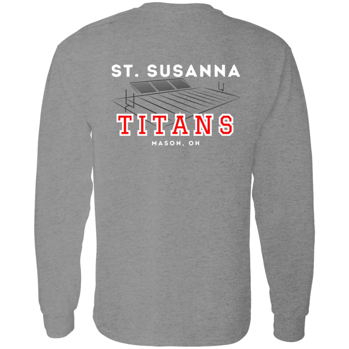 St. Susanna Titans Football Unisex LS T-Shirt