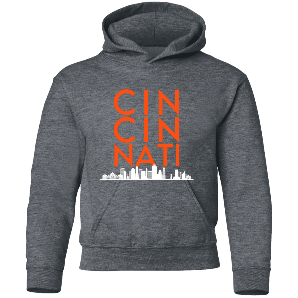 CIN CIN NATI Skyline Youth Hoodie