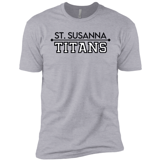 St. Susanna Titans (black/white) Youth Cotton T-Shirt