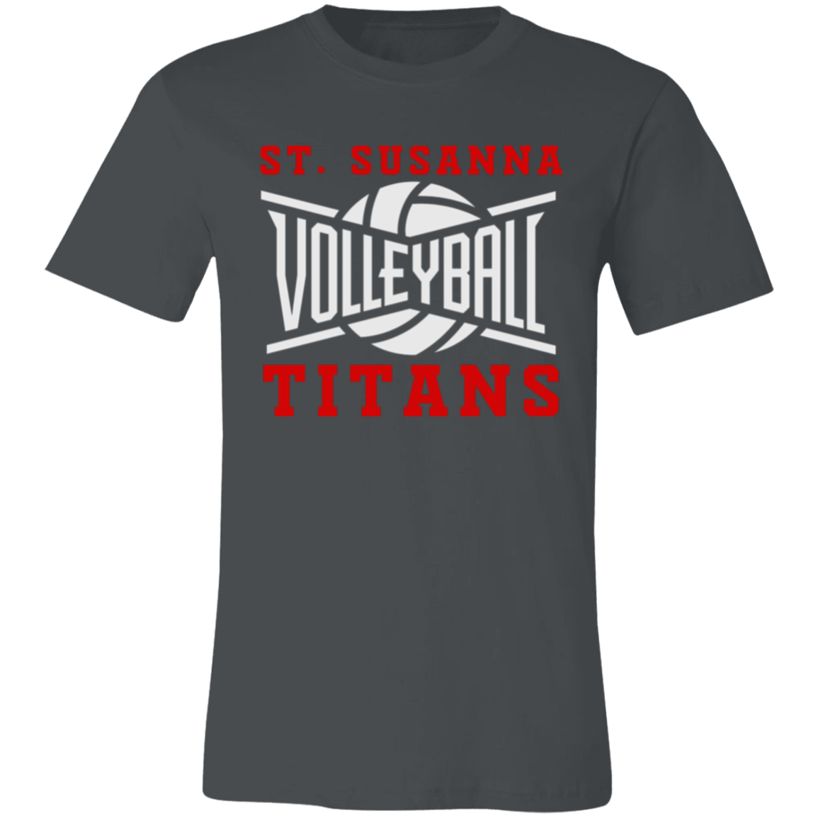 St. Susanna Titans Volleyball Unisex Jersey Short-Sleeve T-Shirt