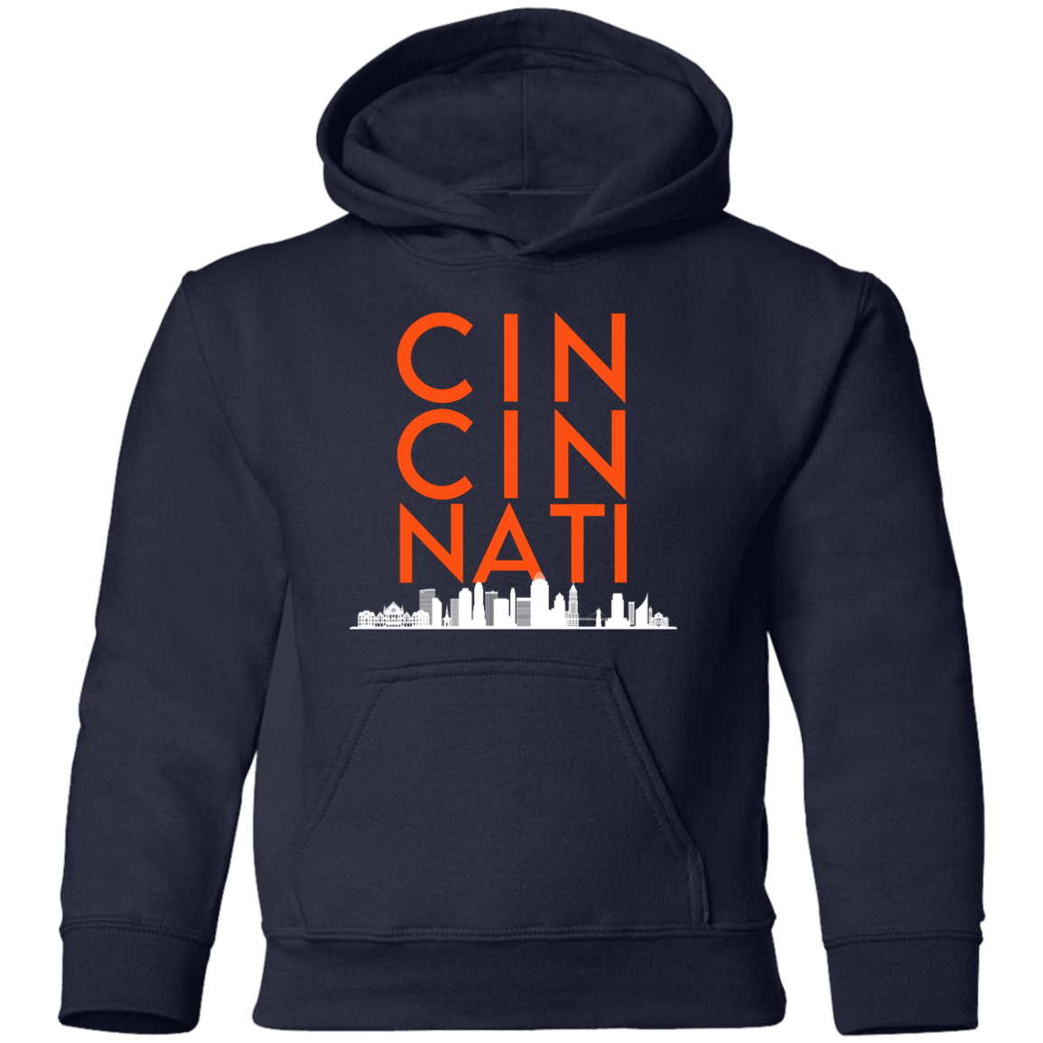 CIN CIN NATI Skyline Youth Hoodie