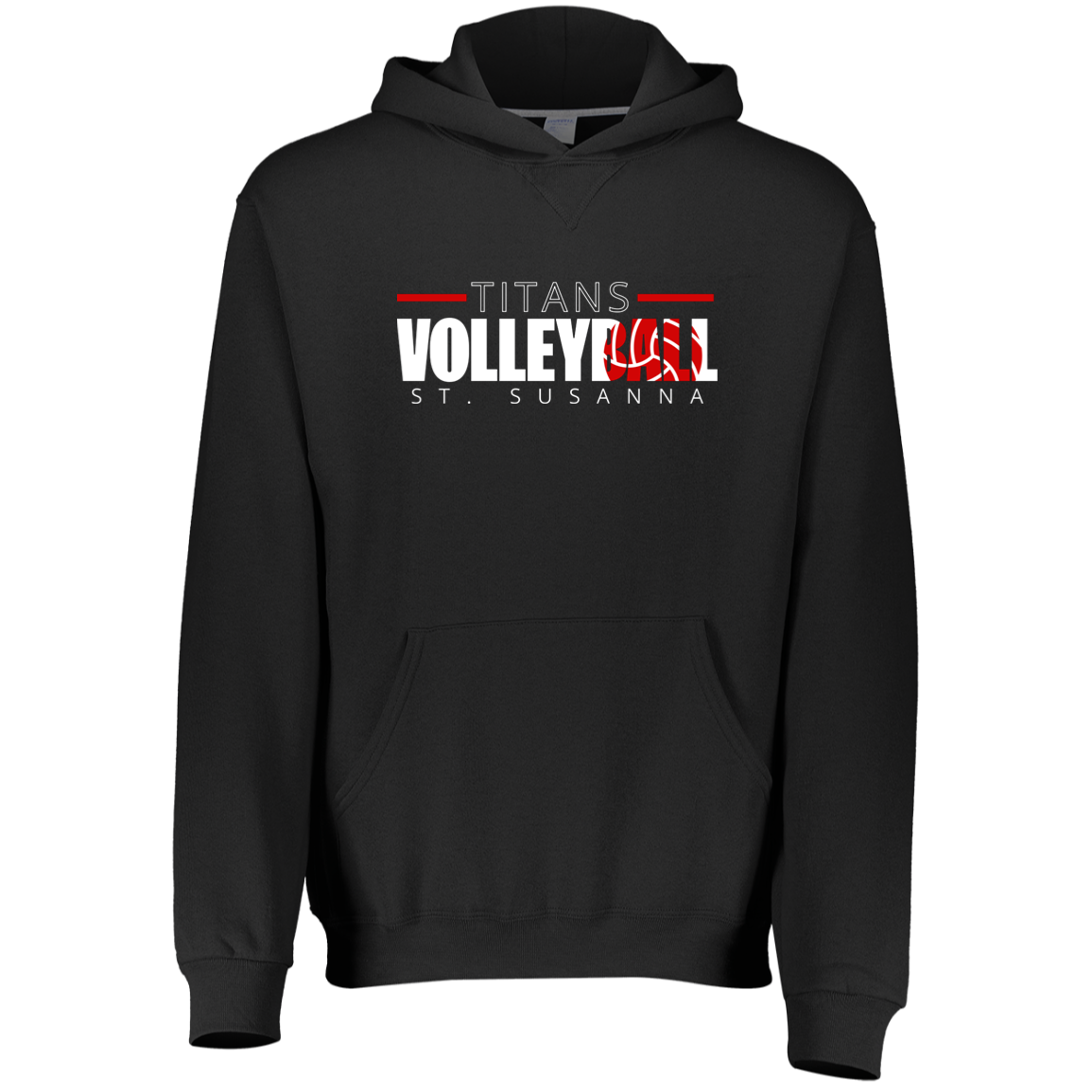 Titans Volleyball Youth Dri-Power Fleece Hoodie