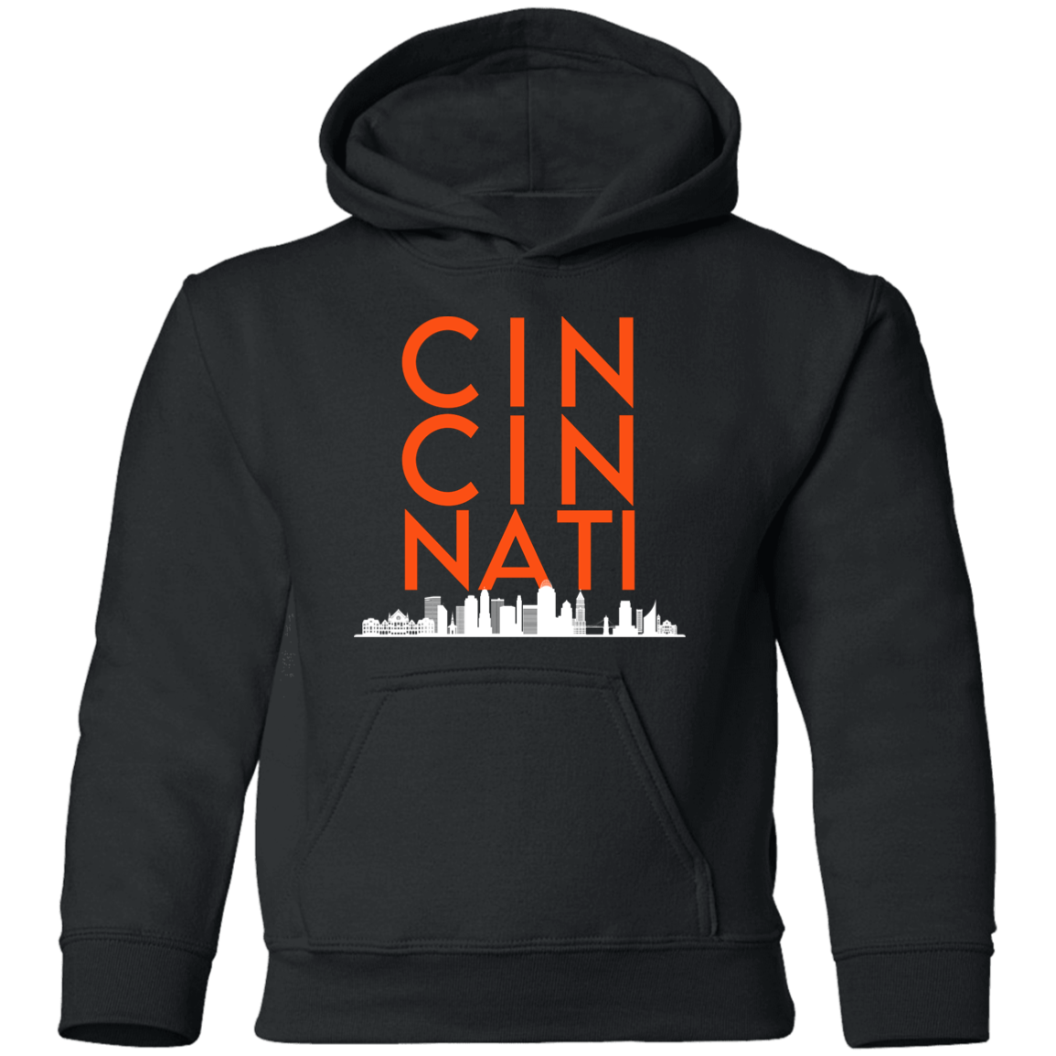 CIN CIN NATI Skyline Youth Hoodie