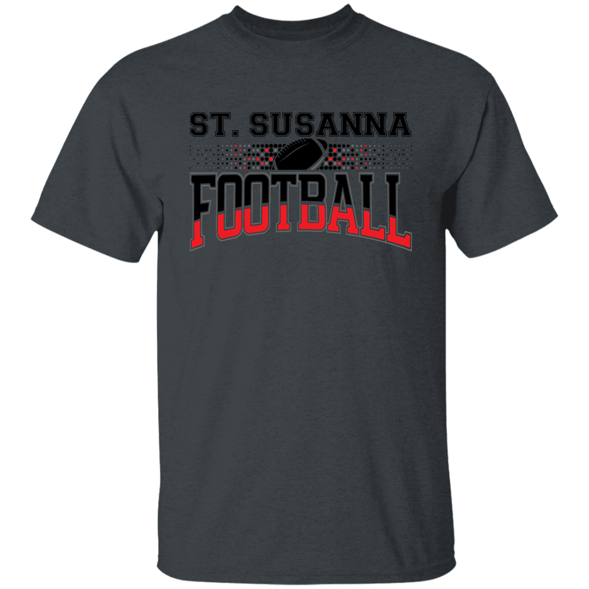 St. Susanna Football Youth 5.3 oz 100% Cotton T-Shirt