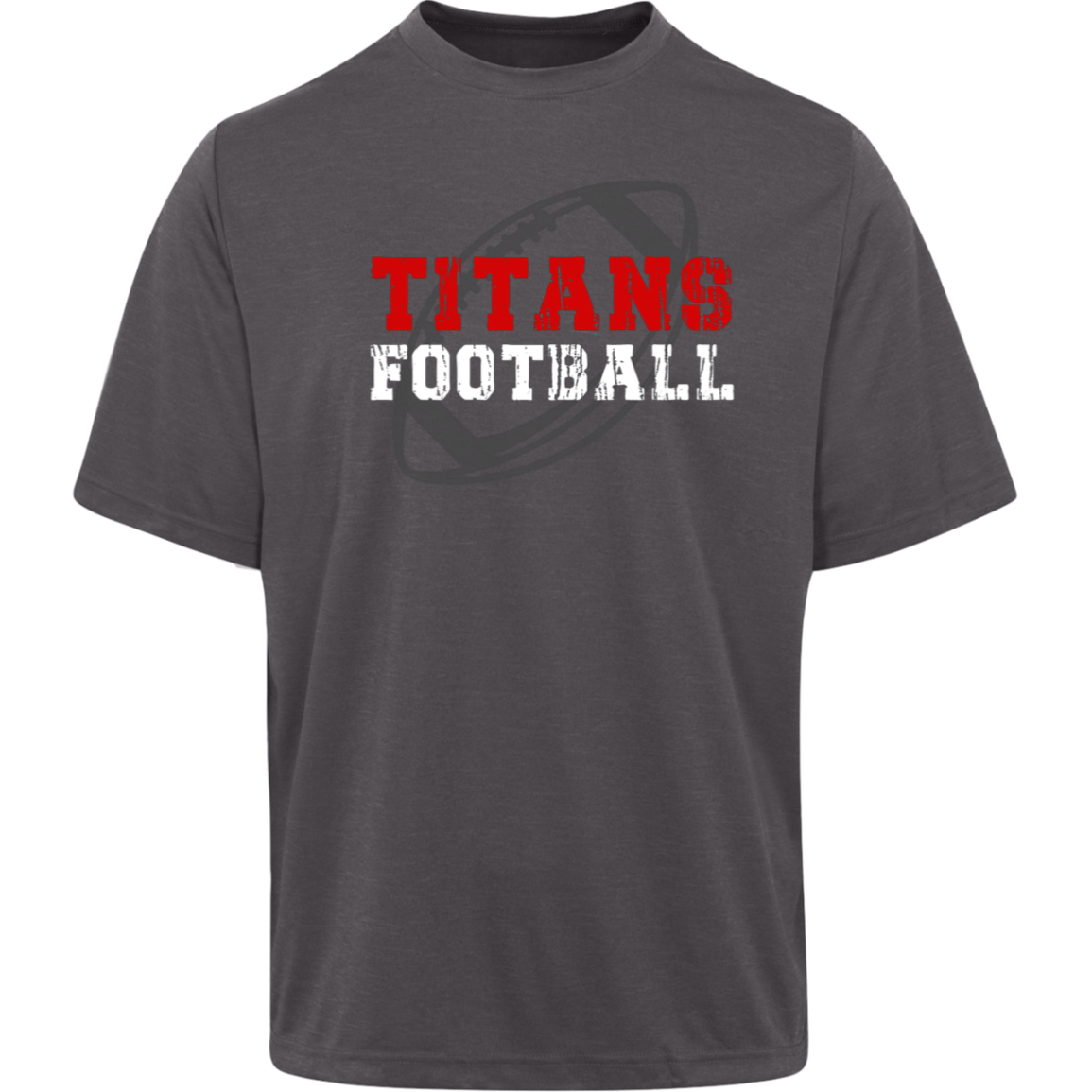 Titans Football Mens Moisture-Wicking Sonic Heather Tee