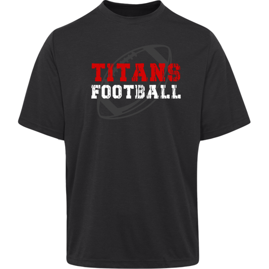 Titans Football Mens Moisture-Wicking Sonic Heather Tee