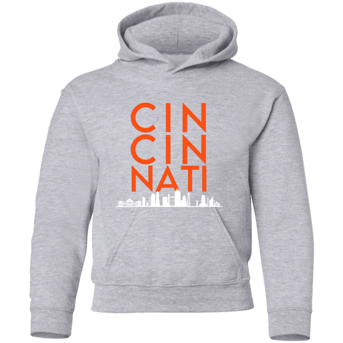 CIN CIN NATI Skyline Youth Hoodie