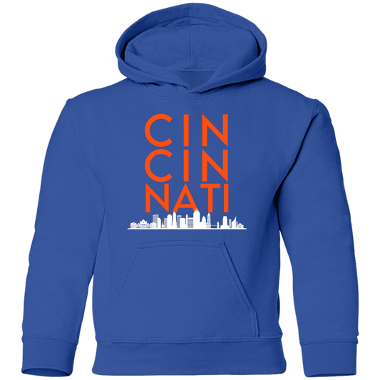 CIN CIN NATI Skyline Youth Hoodie