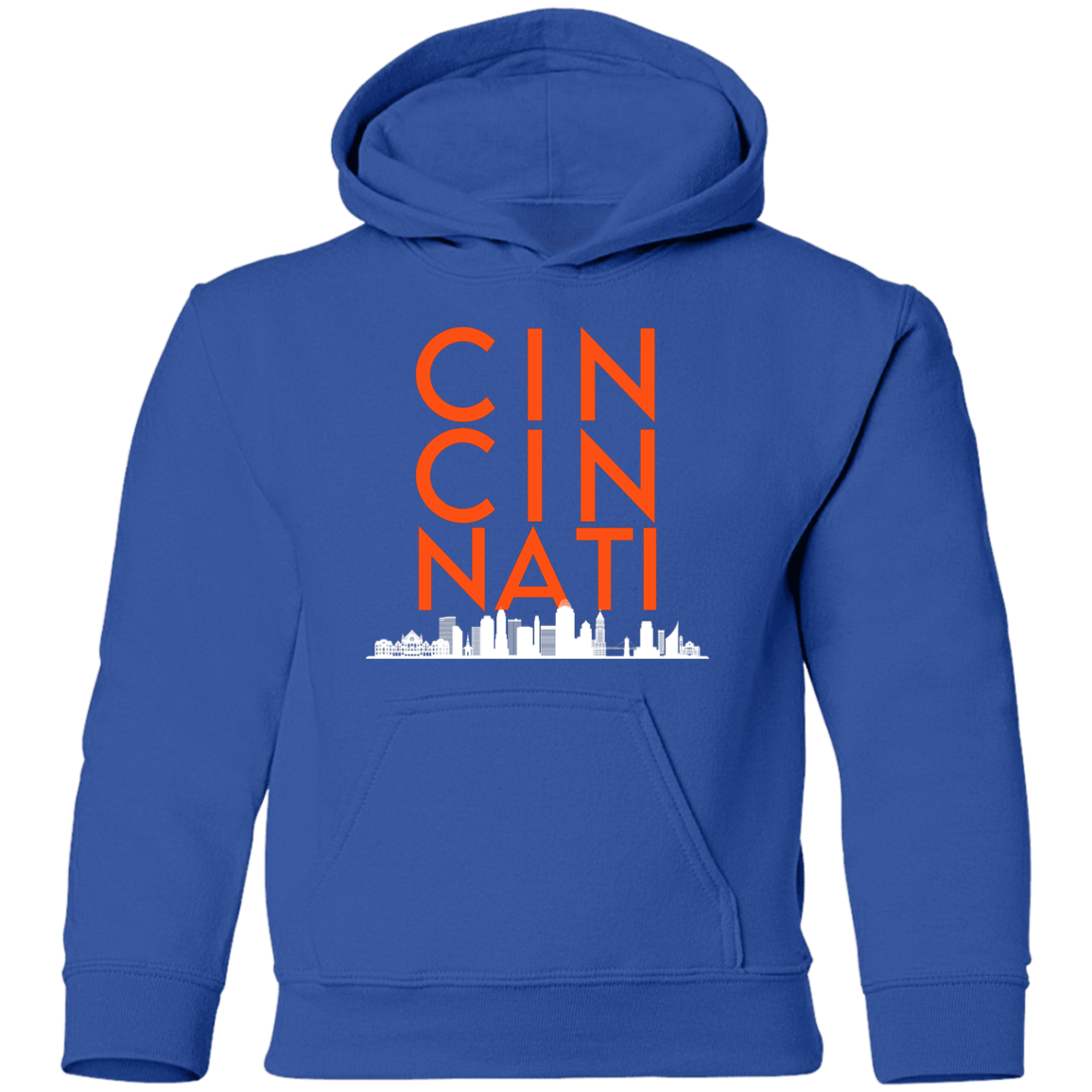 CIN CIN NATI Skyline Youth Hoodie