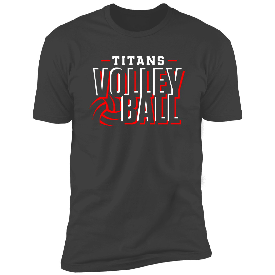 Titans Volleyball Unisex Premium Short Sleeve T-Shirt