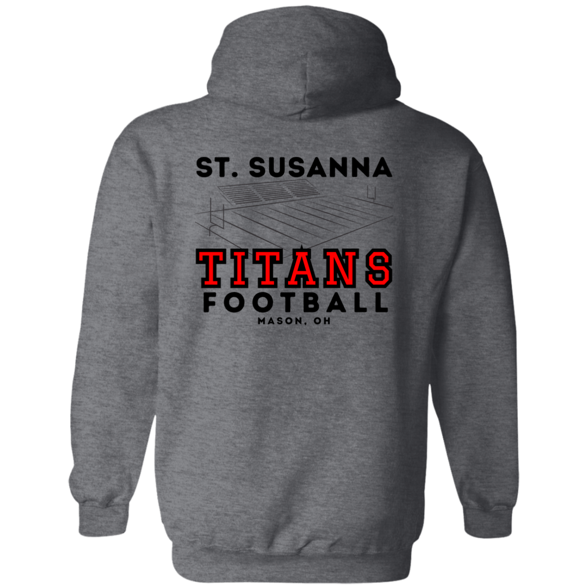 St. Susanna Titans Football Unisex Pullover Hoodie