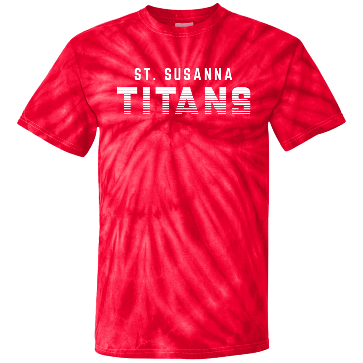 St. Susanna TITANS Youth Tie Dye T-Shirt