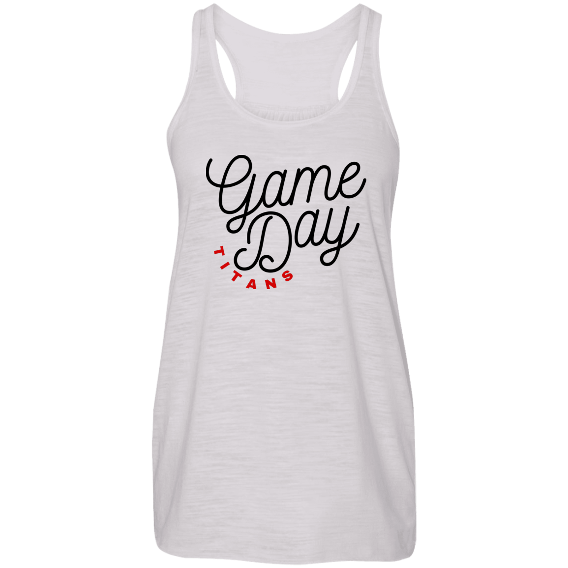 Game Day TITANS (Light Colors) Flowy Racerback Tank