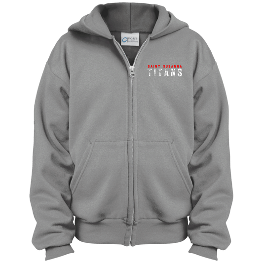 Saint Susanna Titans Youth Full Zip Hoodie