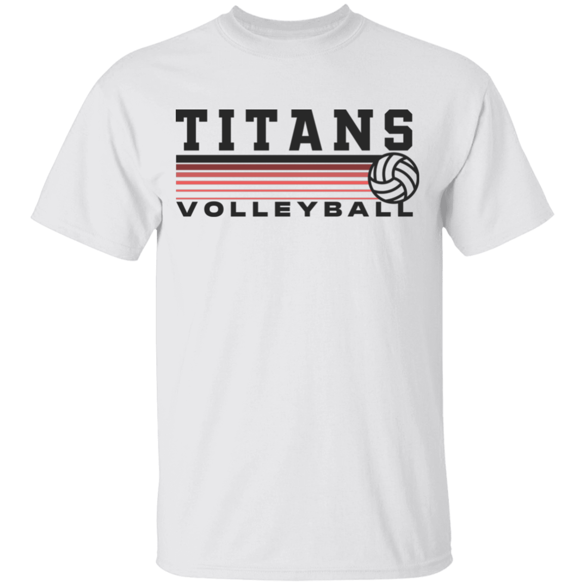 TITANS Volleyball Youth 100% Cotton T-Shirt