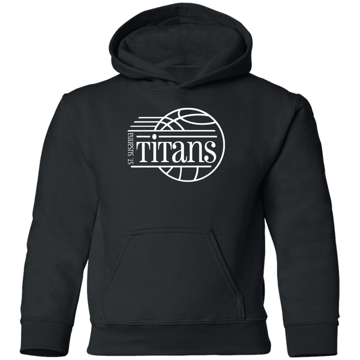 St. Susanna Titans Basketball Youth Pullover Hoodie