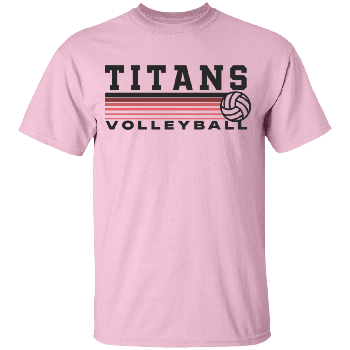 TITANS Volleyball Youth 100% Cotton T-Shirt