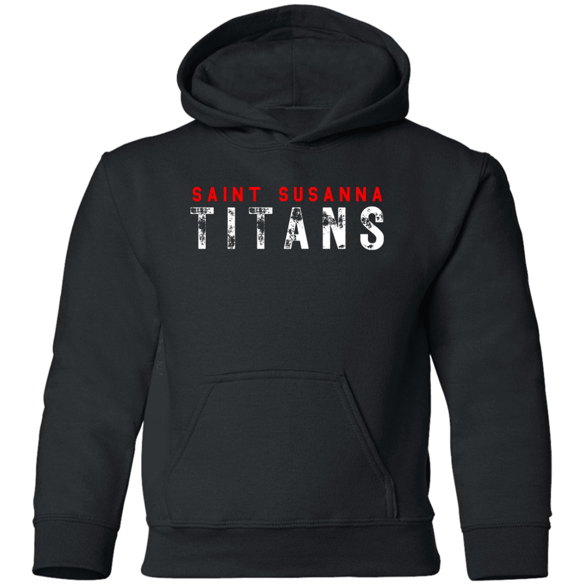 St. Susanna TITANS BOLD Kids Pullover Hoodie