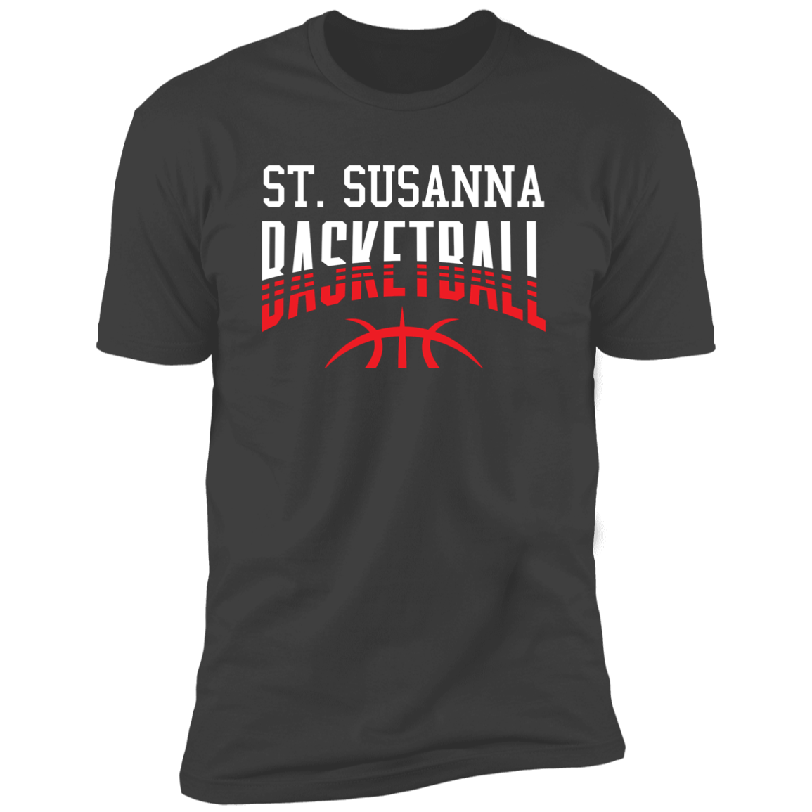 St. Susanna Basketball Fade Premium Short Sleeve T-Shirt