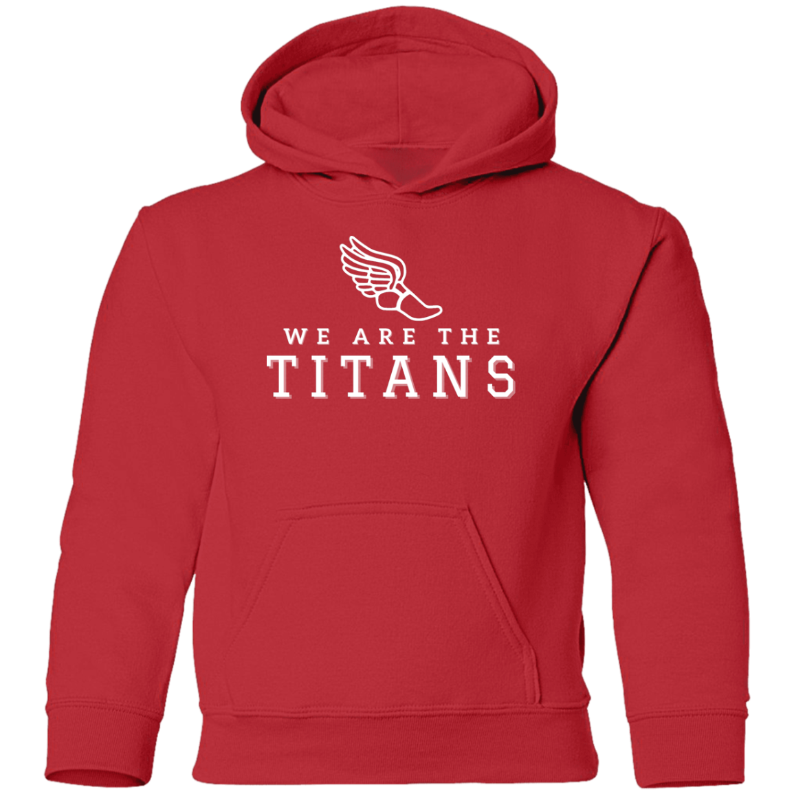 We Are The TITANS Track & Field Kids' Pullover Hoodie