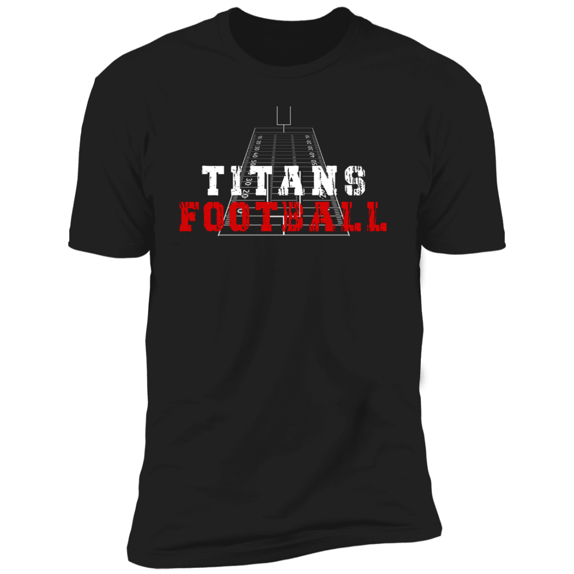 TITANS Football Field Premium Short Sleeve Tee