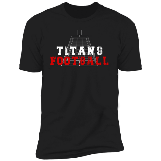 TITANS Football Field Premium Short Sleeve Tee