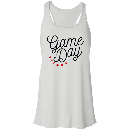 Game Day TITANS (Light Colors) Flowy Racerback Tank