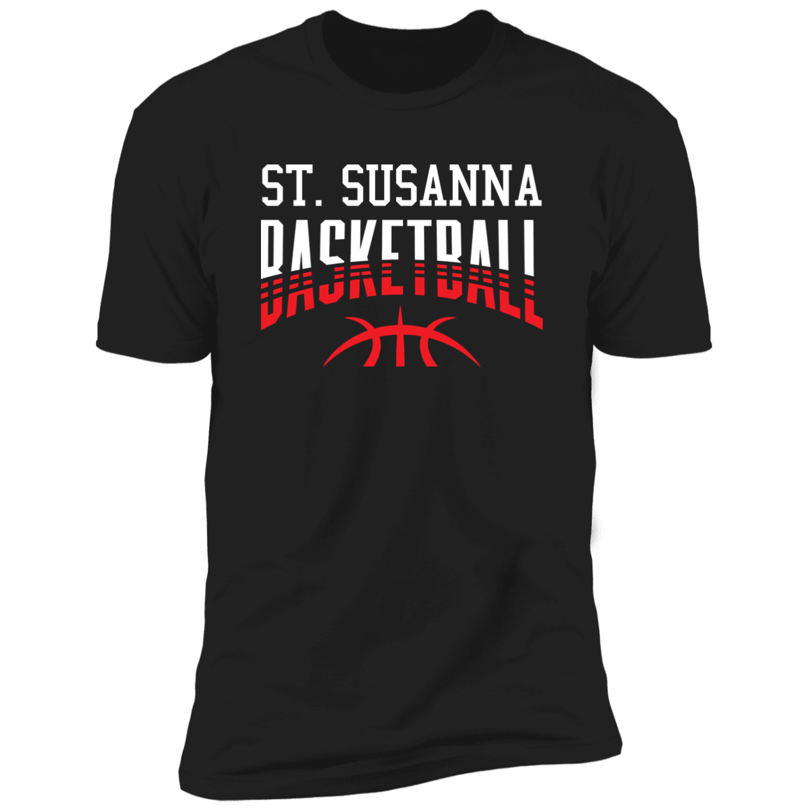 St. Susanna Basketball Fade Premium Short Sleeve T-Shirt