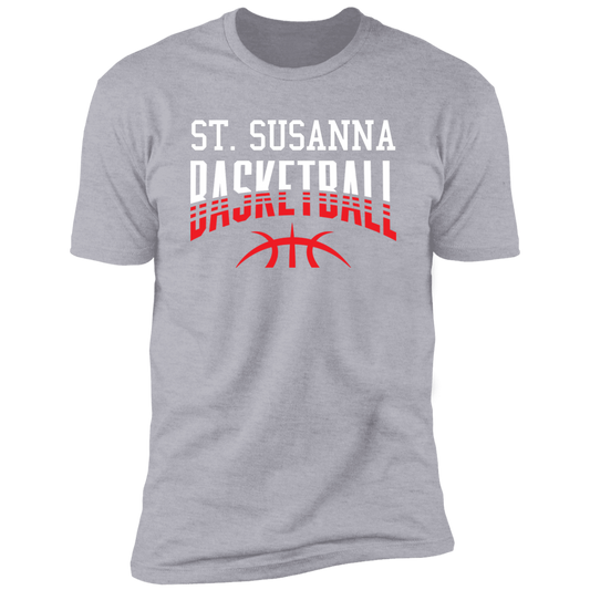 St. Susanna Basketball Fade Premium Short Sleeve T-Shirt