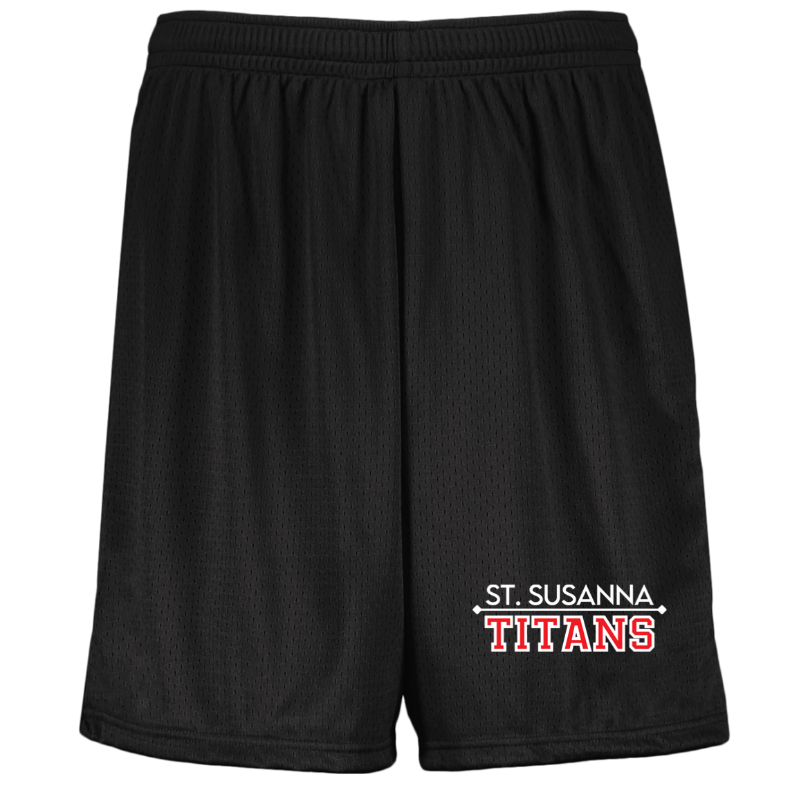 St. Susanna Titans Youth Moisture-Wicking Mesh Shorts