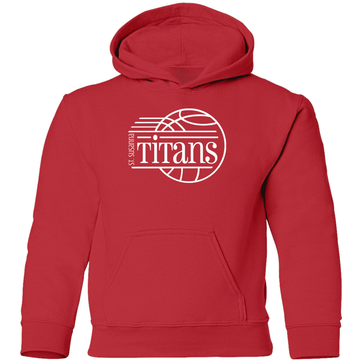 St. Susanna Titans Basketball Youth Pullover Hoodie