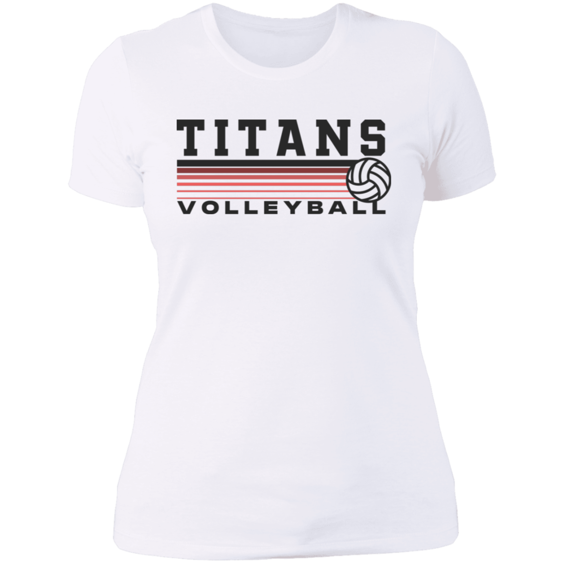 TITANS Volleyball Ladies' Boyfriend T-Shirt