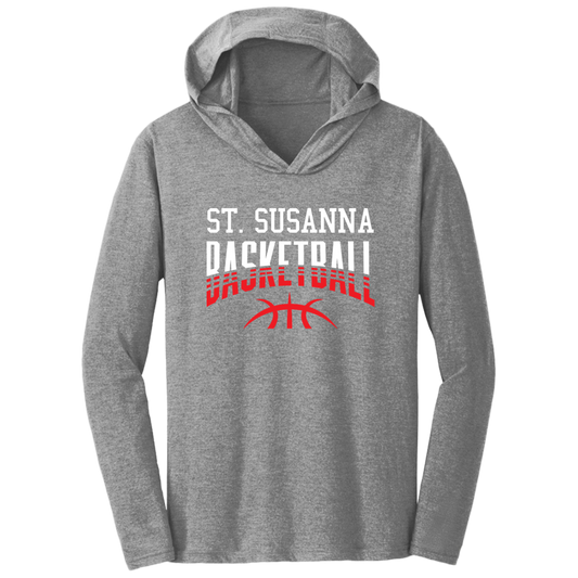 St. Susanna Basketball Fade Triblend T-Shirt Hoodie