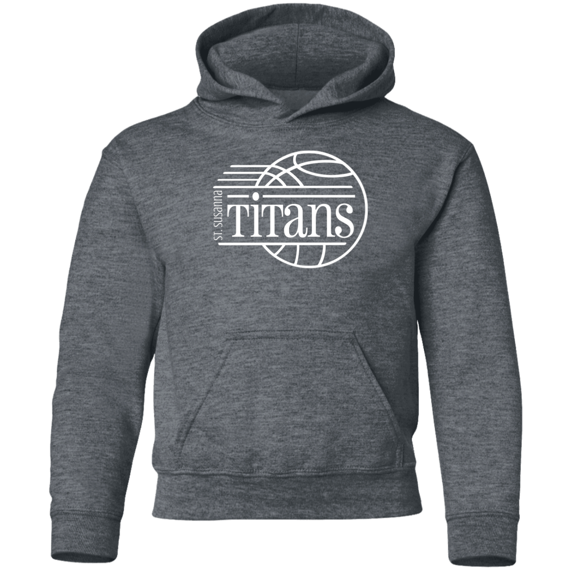 St. Susanna Titans Basketball Youth Pullover Hoodie