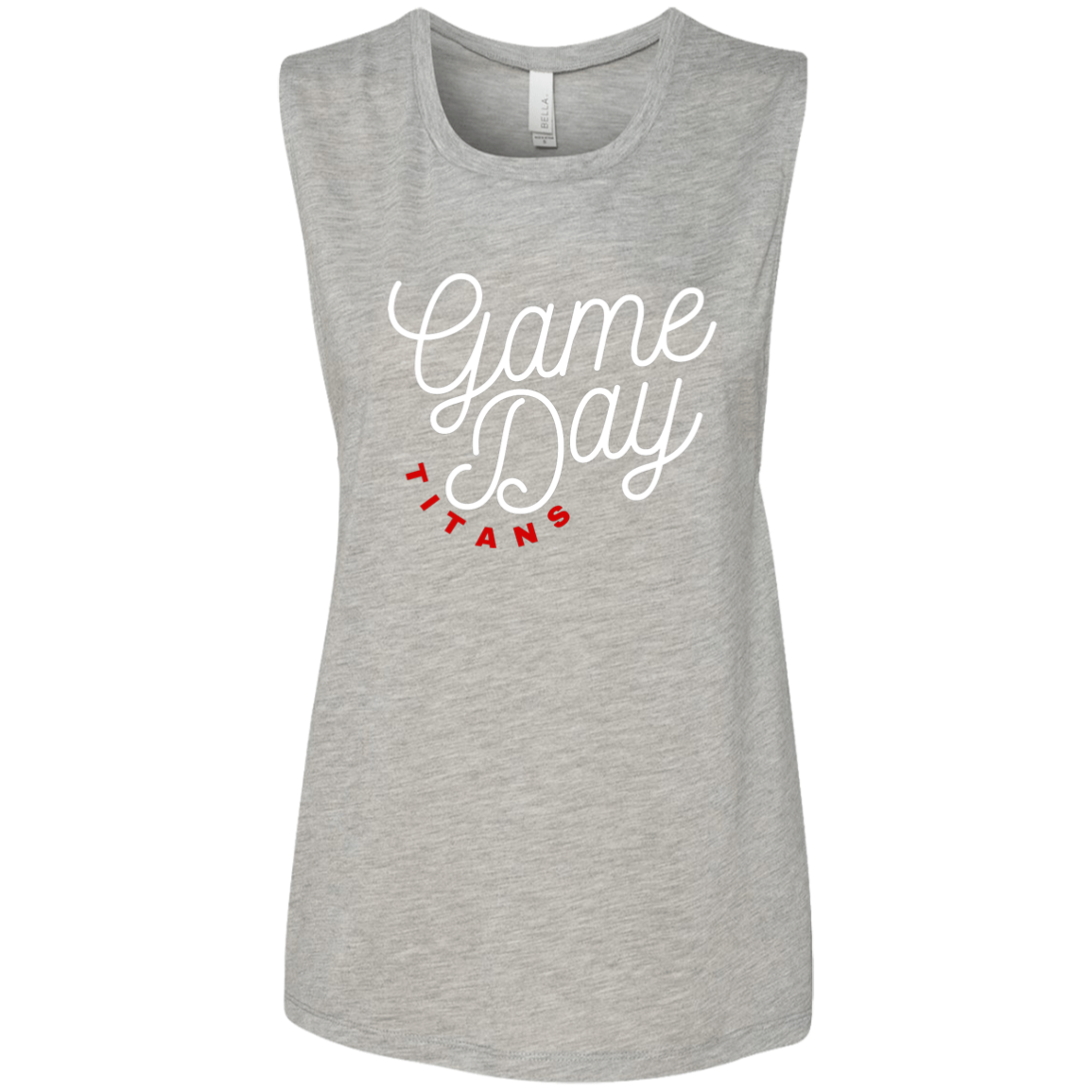 Game Day TITANS Ladies' Flowy Muscle Tank