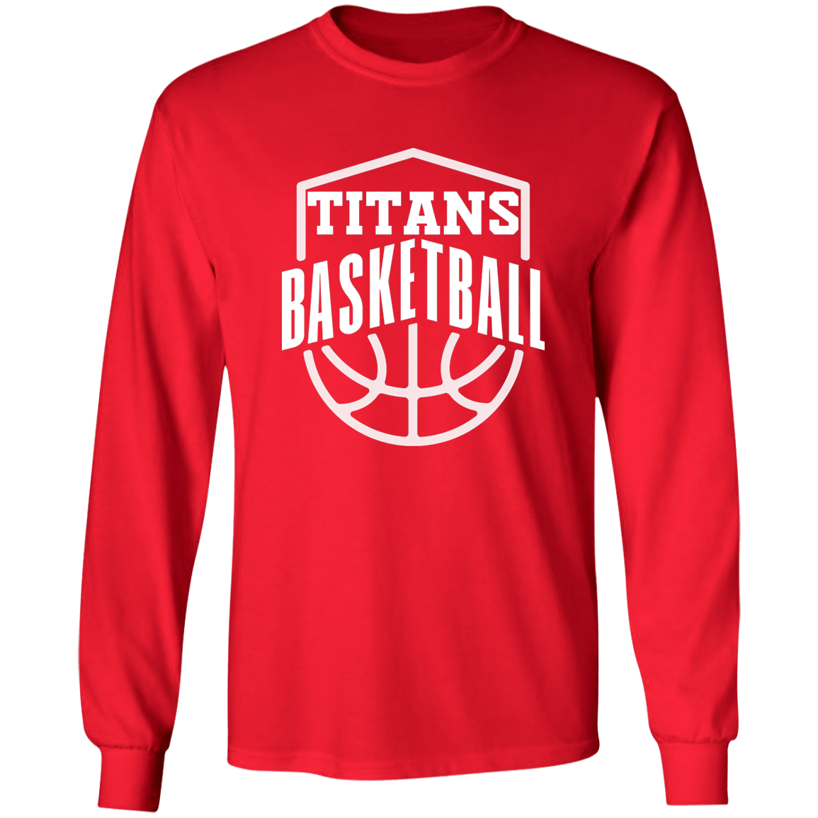 TITANS Basketball Unisex Long Sleeve T-Shirt (Light Colors) – We Have Spirit