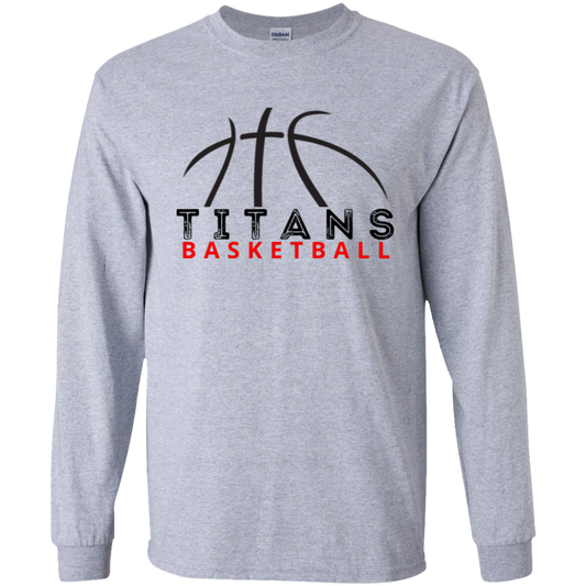TITANS Basketball Kids' Long Sleeve T-Shirt