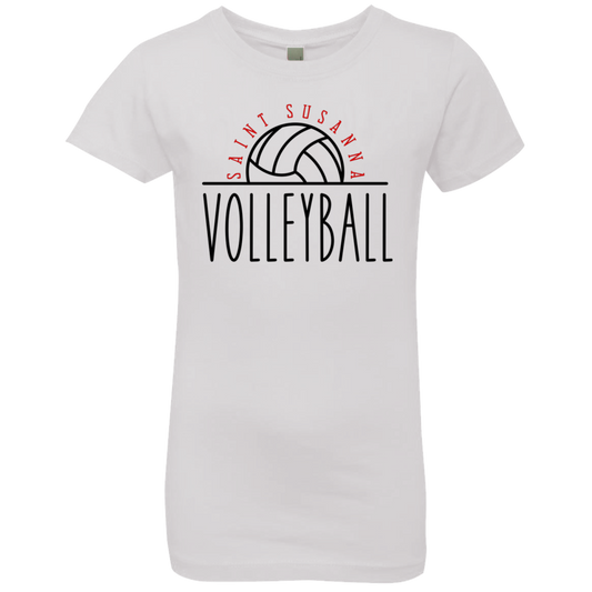 St. Susanna Volleyball Girls' Princess T-Shirt