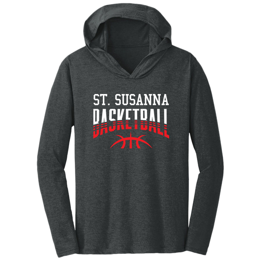 St. Susanna Basketball Fade Triblend T-Shirt Hoodie