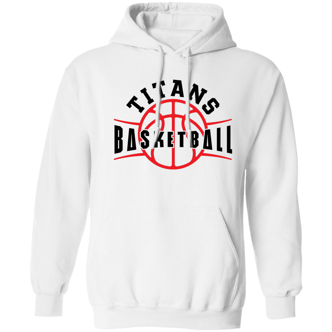 Titans Basketball Pullover Hoodie