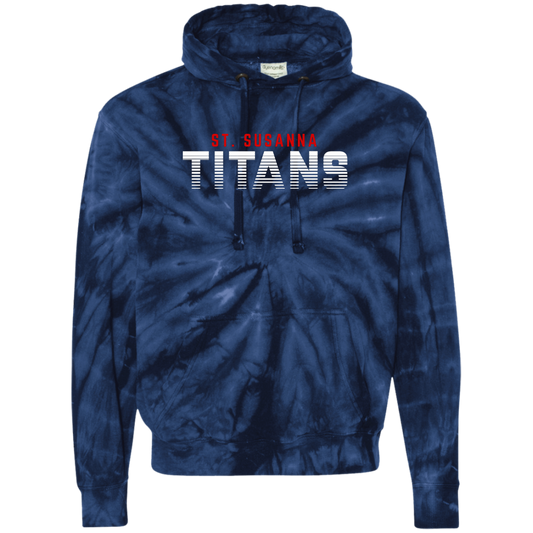 St. Susanna Titans Fade Unisex Tie-Dyed Pullover Hoodie