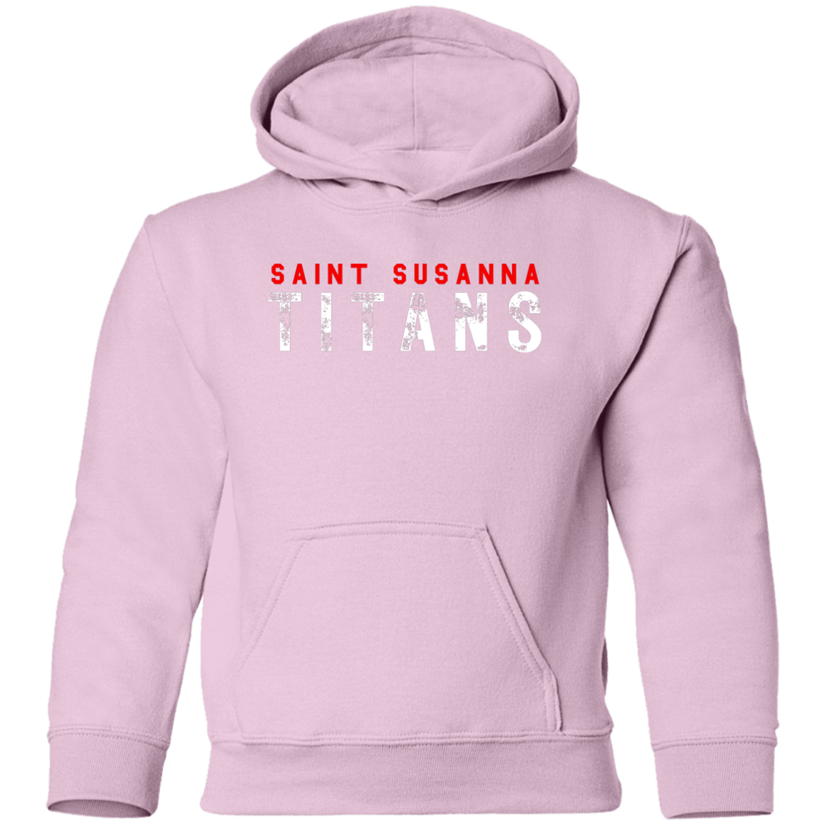 St. Susanna TITANS BOLD Kids Pullover Hoodie