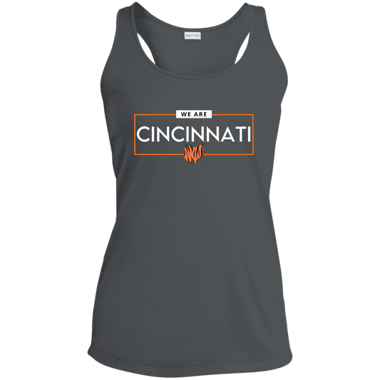 We Are Cincinnati Ladies' Performance Racerback Tank