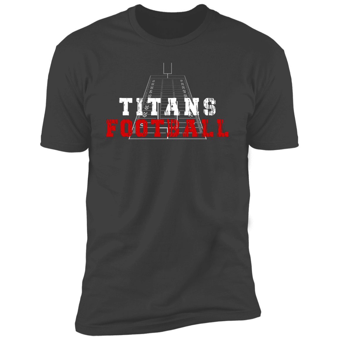 TITANS Football Field Premium Short Sleeve Tee