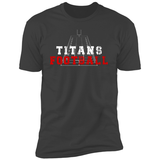 TITANS Football Field Premium Short Sleeve Tee