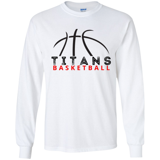TITANS Basketball Kids' Long Sleeve T-Shirt